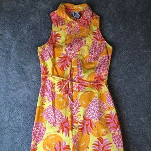 Lilly Pulitzer Summer Pineapple Dress